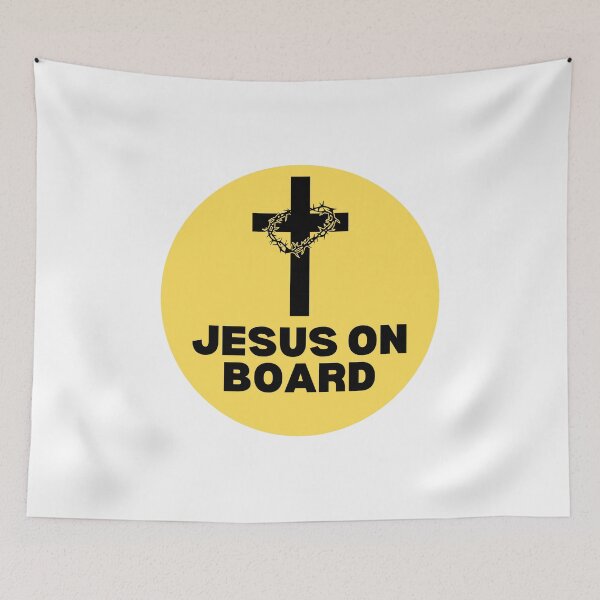 Item preview, Jesus on Board designed and sold by Nancyanna.