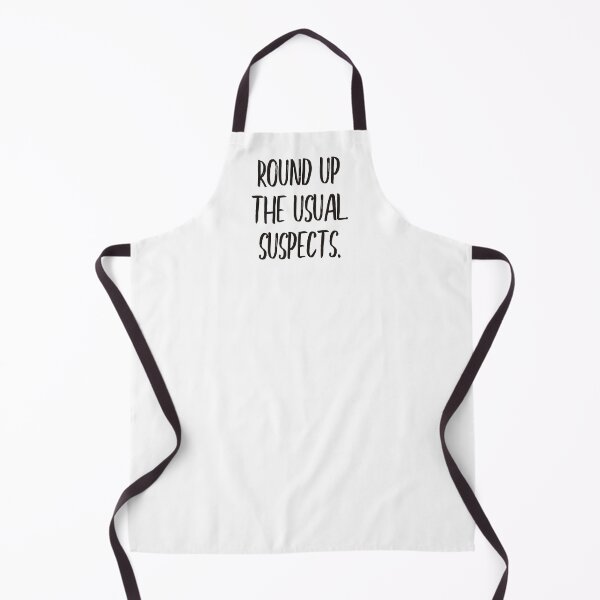 Item preview, Round up the usual suspects (black) designed and sold by didijuca.