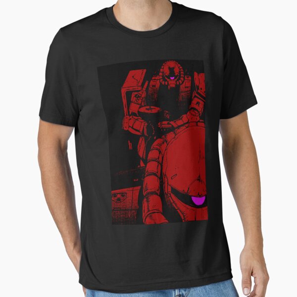 モビルスーツ Tシャツ MS-06F ZAKU II Zeon MS-06 ZAKU II Pilot Mobile Suit Gundam Anime Graphic