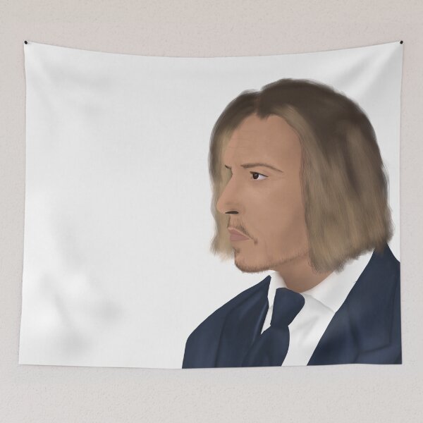 Item preview, Johnny Depp Fan Art  designed and sold by ZRGraphics.