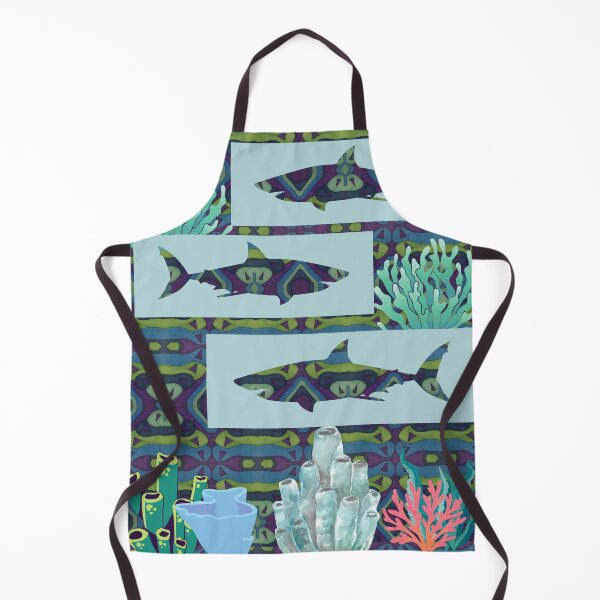 Item preview, Smooth Sharks designed and sold by TerranTextures.