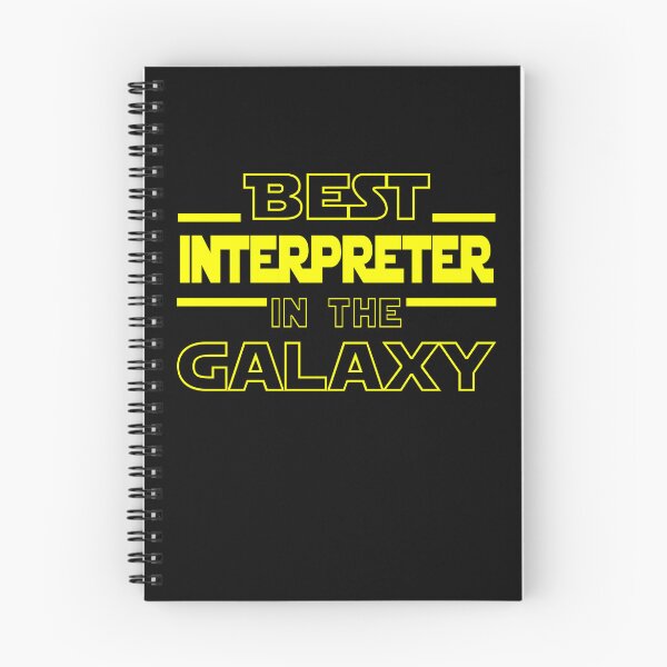 Item preview, interpreter Job Dad Mom Hudband Mens Shirt, Best interpreter In The Galaxy, Funny interpreter Birthday christmas Gift Gift designed and sold by xlnv.