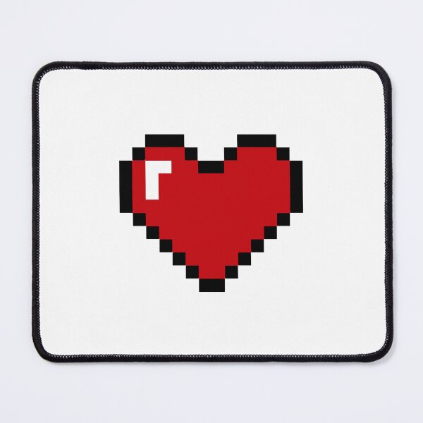 Item preview, old school 8 bit heart designed and sold by HelloFromKatie.
