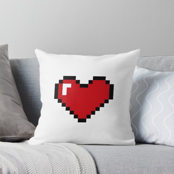 Item preview, old school 8 bit heart designed and sold by HelloFromKatie.