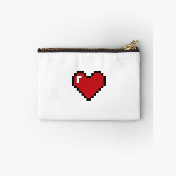 Item preview, old school 8 bit heart designed and sold by HelloFromKatie.