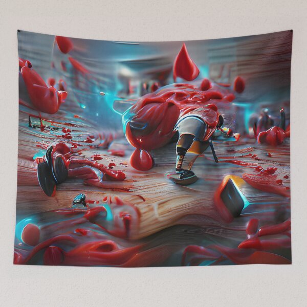 Item preview, Bleeding Out designed and sold by BizarreTherapy.
