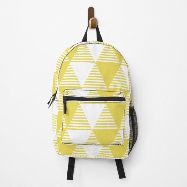 Item preview, Pantone Meadowlark Triangles designed and sold by ilexdesigns.