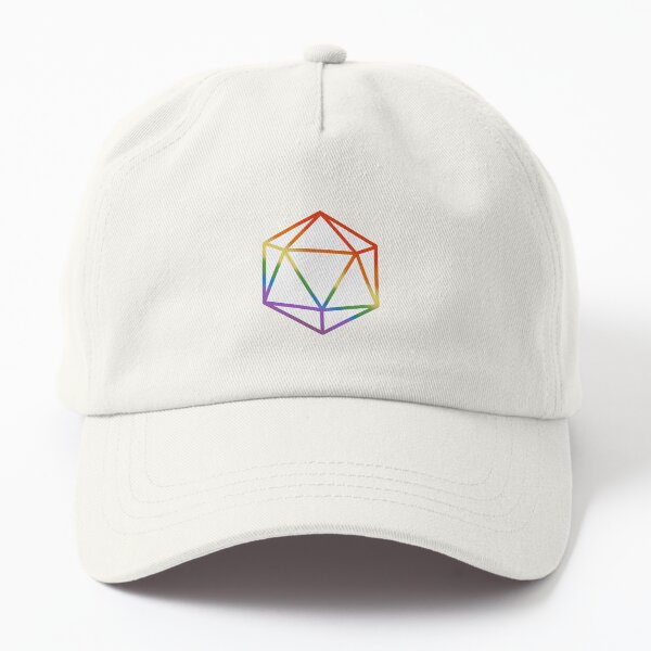 Artikel-Vorschau von Regenbogen D20 Würfel, Pride Game Würfel, D&D Würfel, RPG Würfel, designt und verkauft von GSConnection.