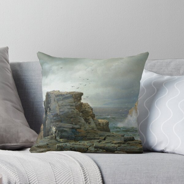 Item preview, A Rocky Coast | William Trost Richards | 1877 Marine Art designed and sold by CJET.
