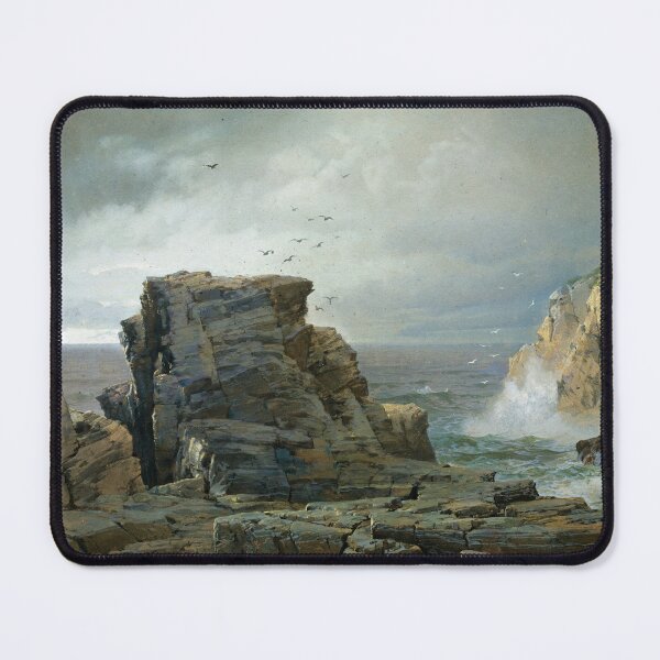 Item preview, A Rocky Coast | William Trost Richards | 1877 Marine Art designed and sold by CJET.