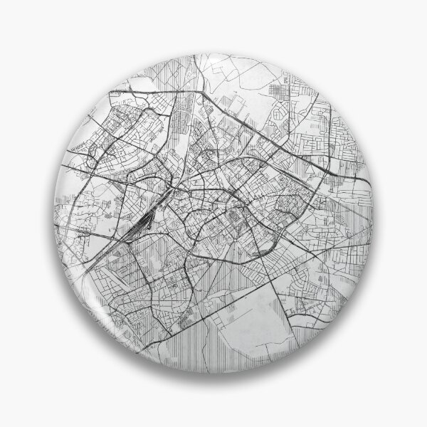 Item preview, Białystok Map Line designed and sold by HubertRoguski.