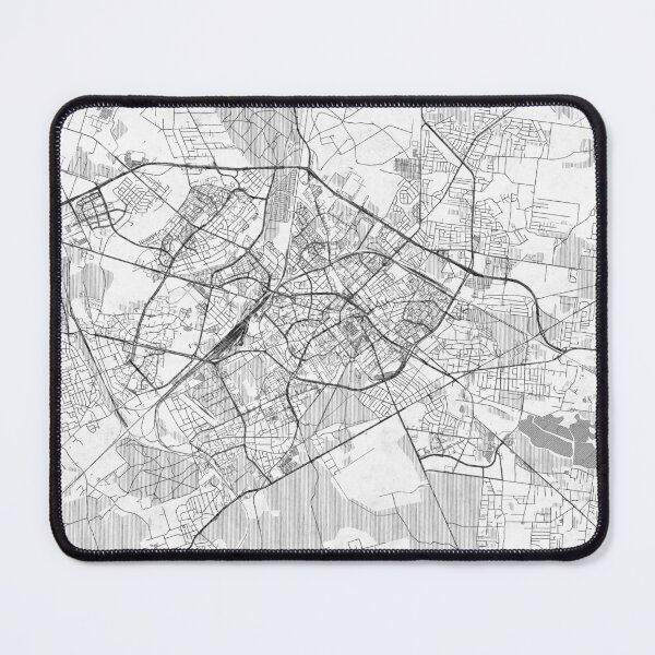 Item preview, Białystok Map Line designed and sold by HubertRoguski.