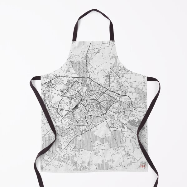 Item preview, Białystok Map Line designed and sold by HubertRoguski.