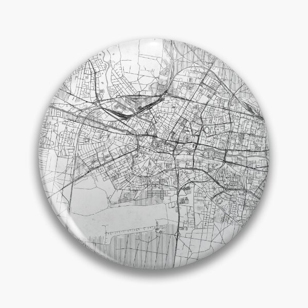 Item preview, Bydgoszcz Map Line designed and sold by HubertRoguski.