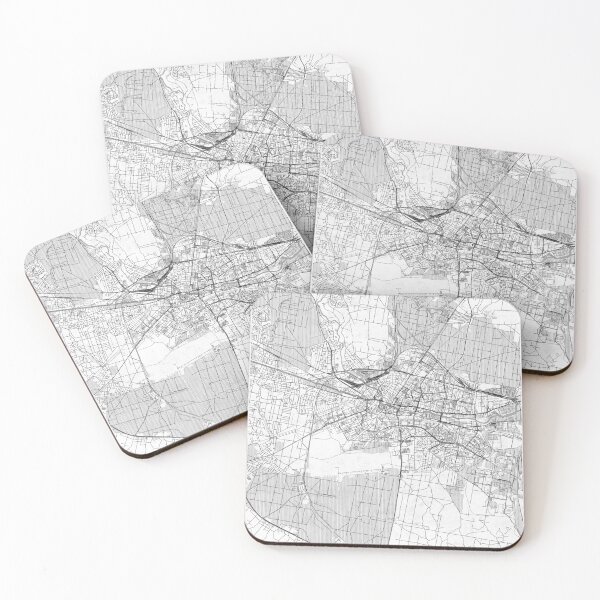 Item preview, Bydgoszcz Map Line designed and sold by HubertRoguski.
