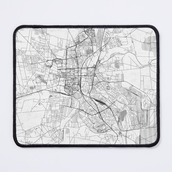 Item preview, Częstochowa Map Line designed and sold by HubertRoguski.