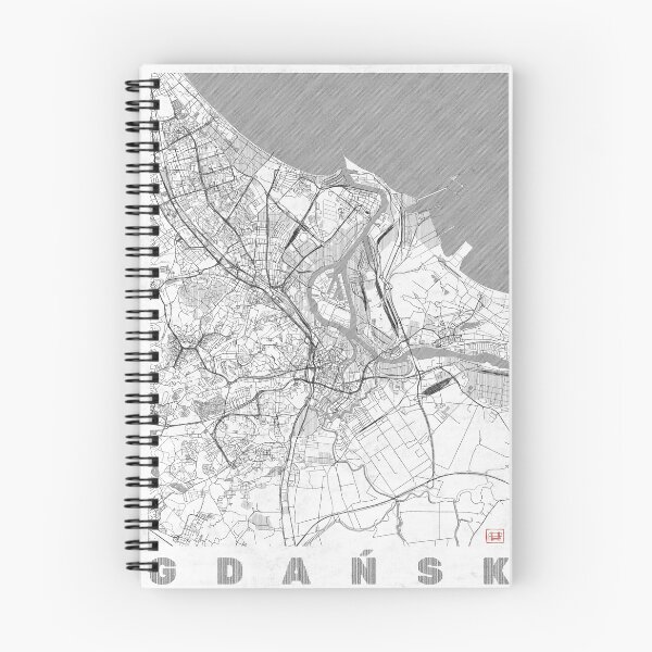 Item preview, Gdańsk Map Line designed and sold by HubertRoguski.