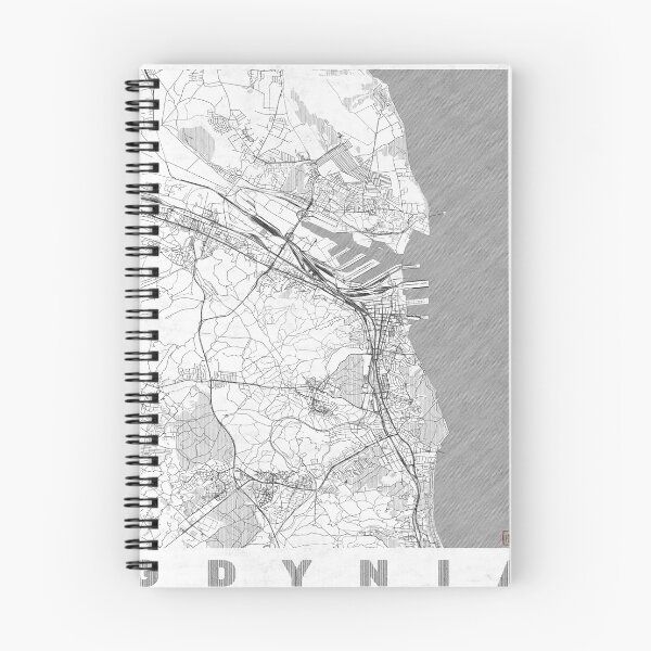 Item preview, Gdynia Map Line designed and sold by HubertRoguski.