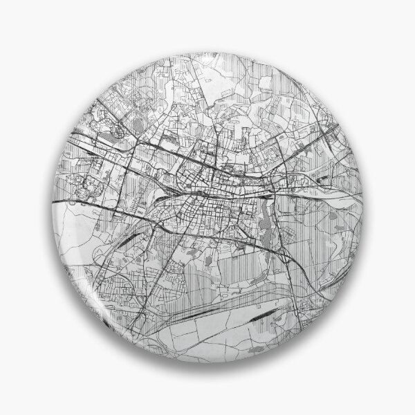 Item preview, Katowice Map Line designed and sold by HubertRoguski.