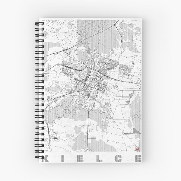 Item preview, Kielce Map Line designed and sold by HubertRoguski.