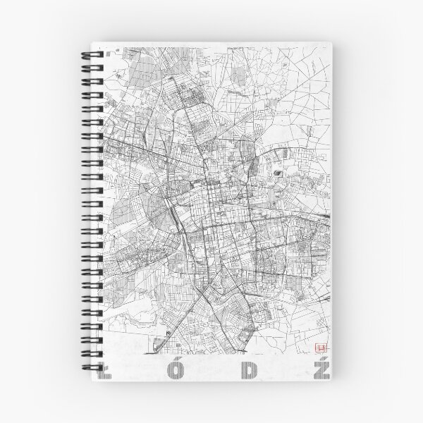 Item preview, Łódź Map Line designed and sold by HubertRoguski.