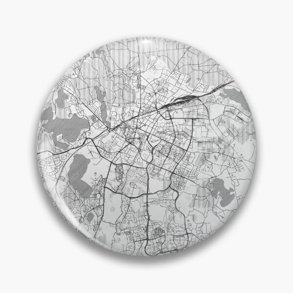 Item preview, Olsztyn Map Line designed and sold by HubertRoguski.