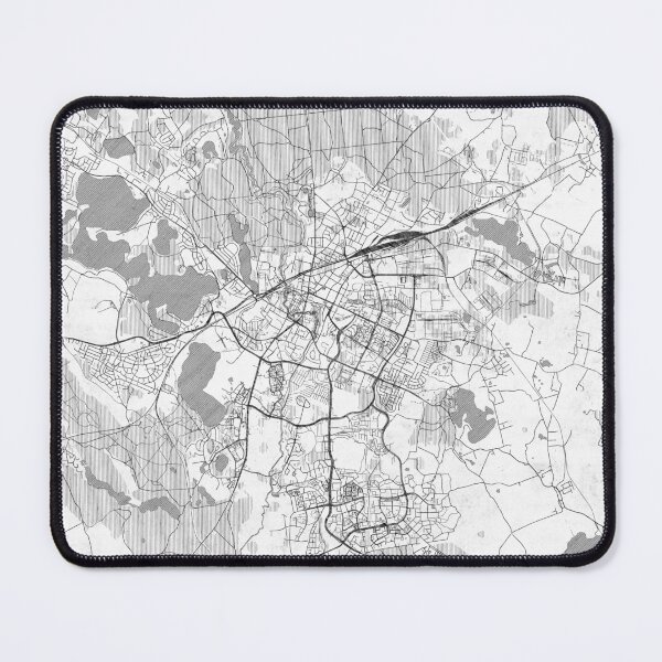 Item preview, Olsztyn Map Line designed and sold by HubertRoguski.