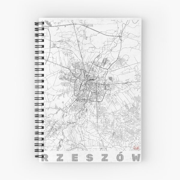 Item preview, Rzeszów Map Line designed and sold by HubertRoguski.
