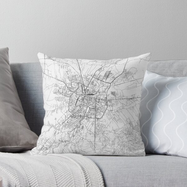 Item preview, Rzeszów Map Line designed and sold by HubertRoguski.