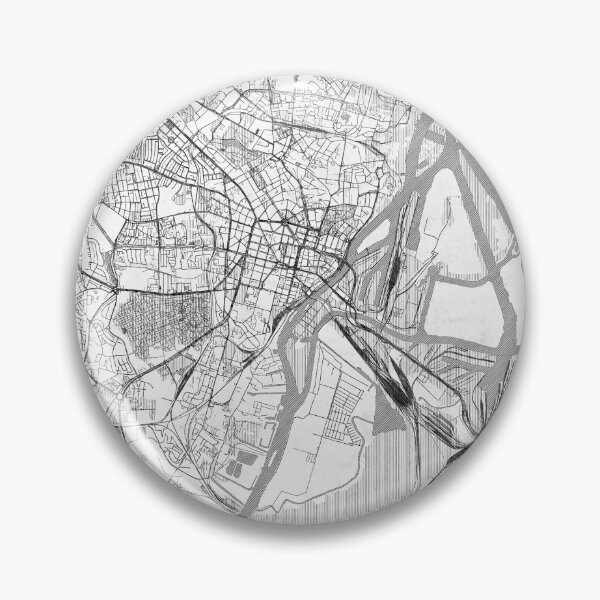 Item preview, Szczecin Map Line designed and sold by HubertRoguski.