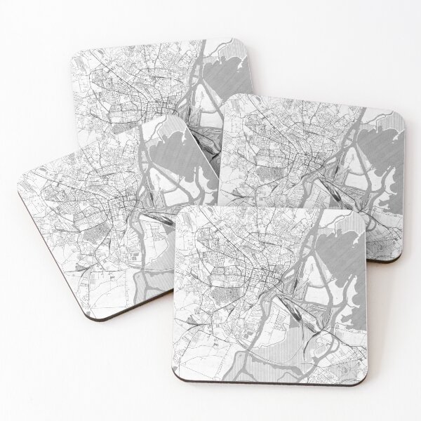 Item preview, Szczecin Map Line designed and sold by HubertRoguski.