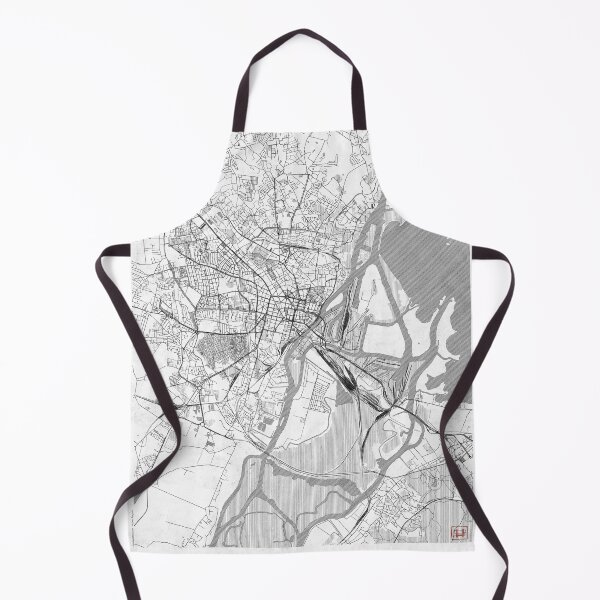 Item preview, Szczecin Map Line designed and sold by HubertRoguski.