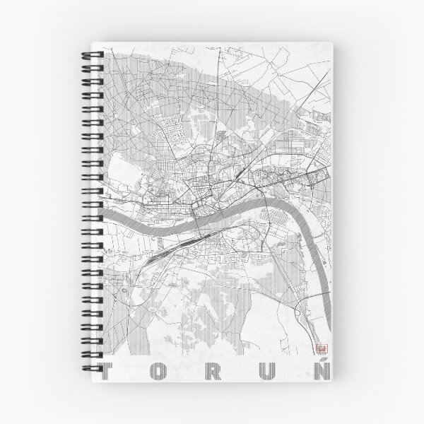 Item preview, Toruń Map Line designed and sold by HubertRoguski.