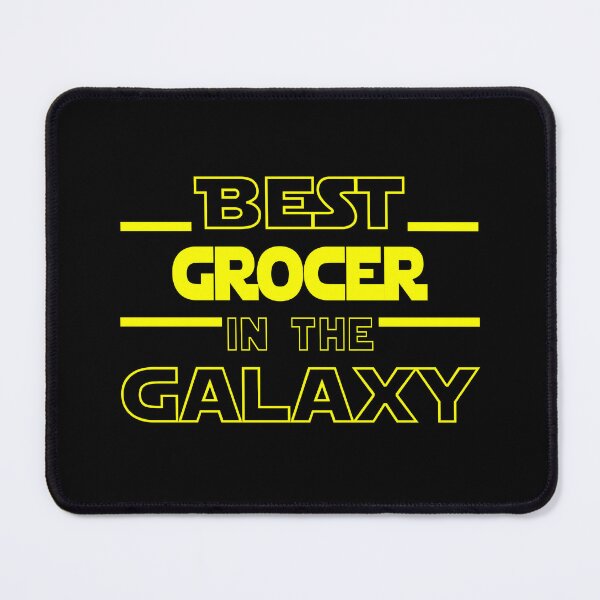 Item preview, grocer Job Dad Mom Hudband Mens Shirt, Best grocer In The Galaxy, Funny grocer Birthday christmas Gift Gift designed and sold by xlnv.