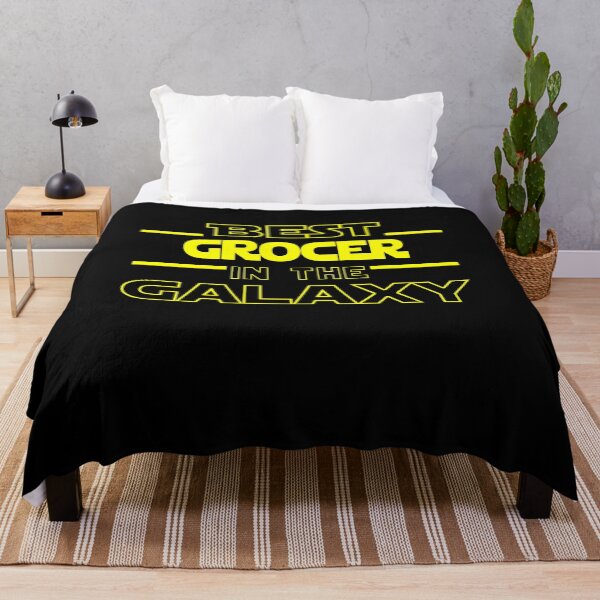 Item preview, grocer Job Dad Mom Hudband Mens Shirt, Best grocer In The Galaxy, Funny grocer Birthday christmas Gift Gift designed and sold by xlnv.