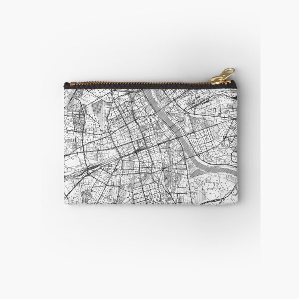 Item preview, Warszawa Map Line designed and sold by HubertRoguski.