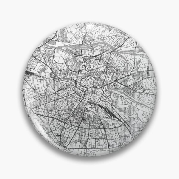 Item preview, Wrocław Map Line designed and sold by HubertRoguski.