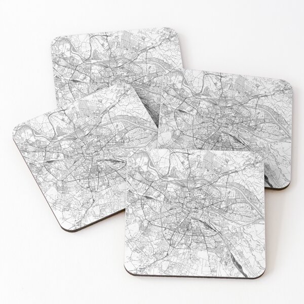 Item preview, Wrocław Map Line designed and sold by HubertRoguski.
