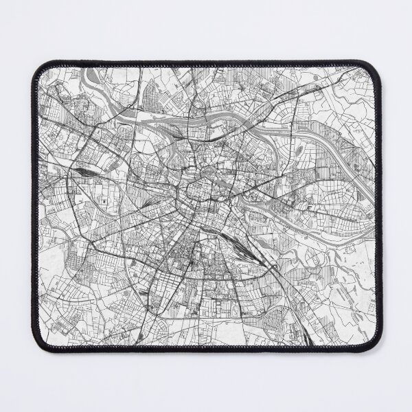 Item preview, Wrocław Map Line designed and sold by HubertRoguski.