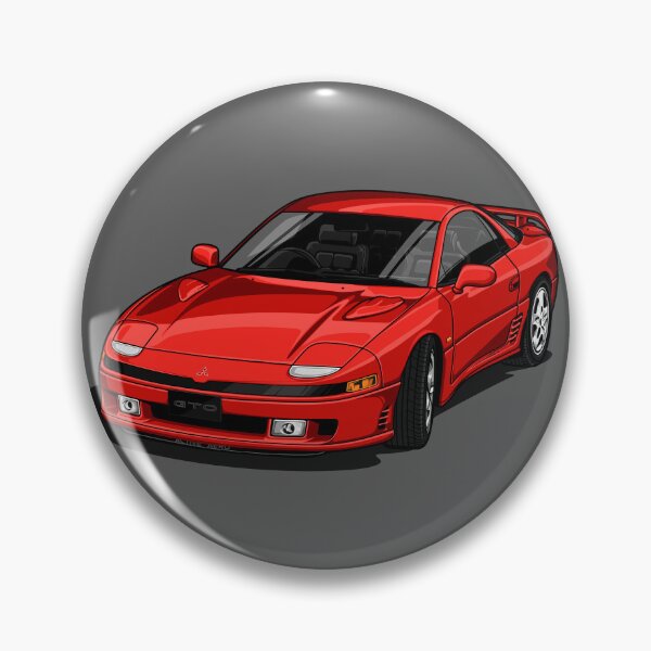 Item preview, Artwork Mitsubishi GTO Twin Turbo - youngtimer - lava red designed and sold by SketchNinja.