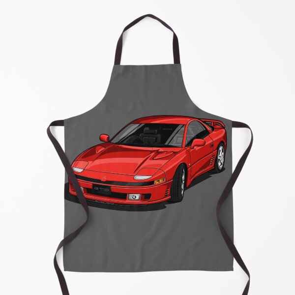 Item preview, Artwork Mitsubishi GTO Twin Turbo - youngtimer - lava red designed and sold by SketchNinja.