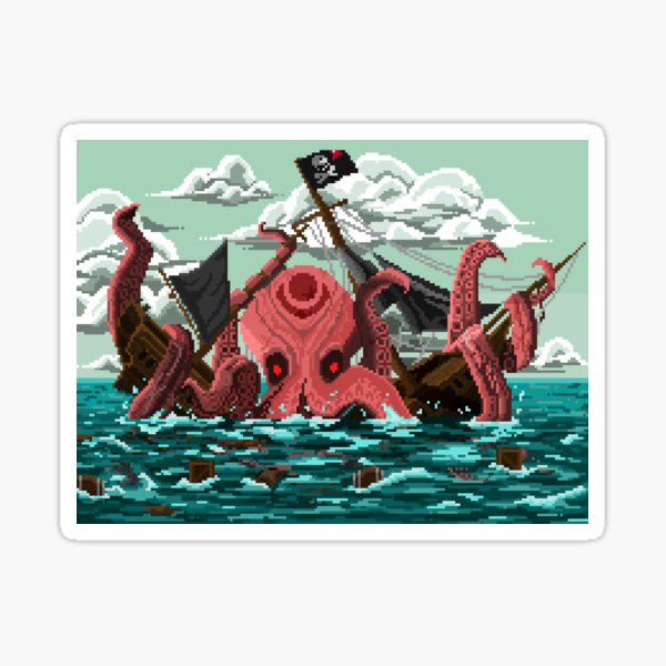 Release The Kraken Sticker