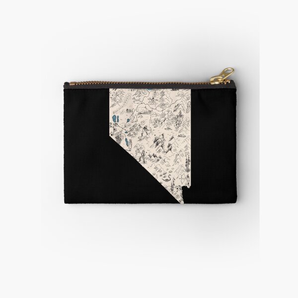 Item preview, Nevada Vintage Picture Map designed and sold by surgedesigns.