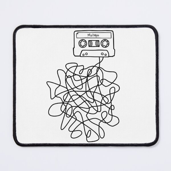 Item preview, Mixtape Cassette With Jammed Tape designed and sold by tapeisdamessage.