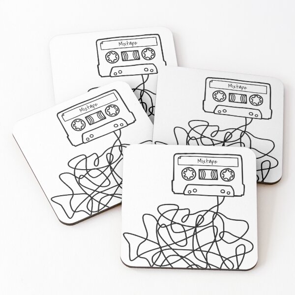 Item preview, Mixtape Cassette With Jammed Tape designed and sold by tapeisdamessage.