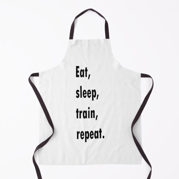 Item preview, Eat, Sleep, Train, Repeat, Sport Lover collection designed and sold by JenDouArt.