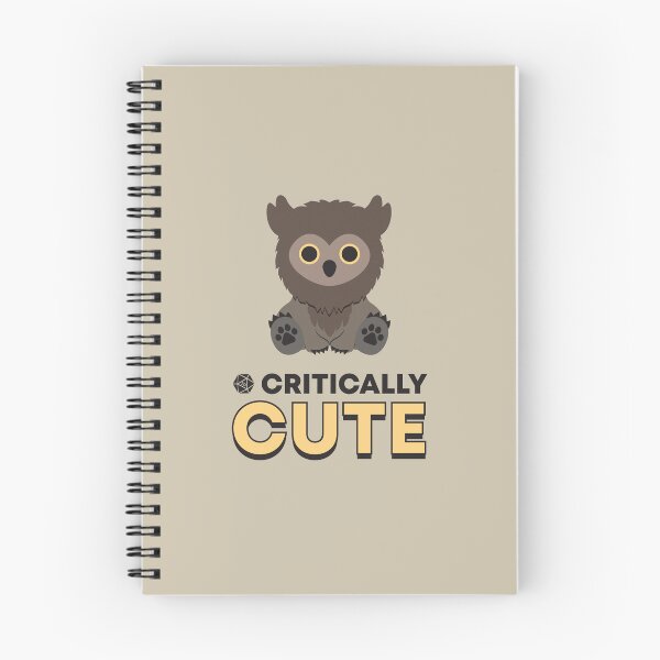Item preview, Critically Cute Owlbear designed and sold by MagicCatSmudge.