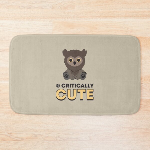 Item preview, Critically Cute Owlbear designed and sold by MagicCatSmudge.