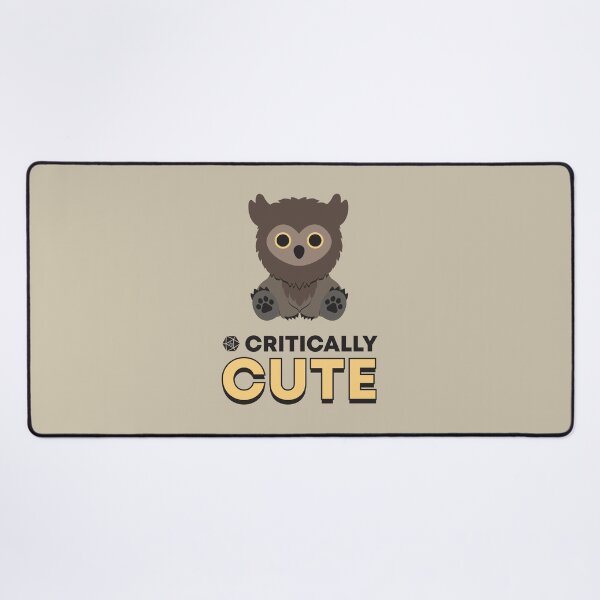 Item preview, Critically Cute Owlbear designed and sold by MagicCatSmudge.