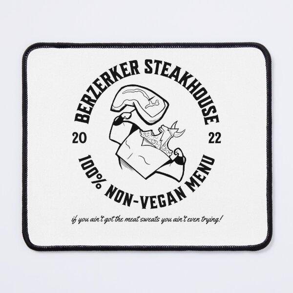 Item preview, Berzerker Steakhouse designed and sold by ManCardDesigns.